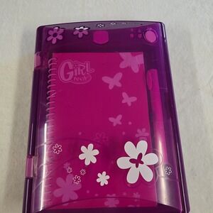 Mattel Girl Tech Password Journal Pen And Notebook Pink Electronic Invisible Ink